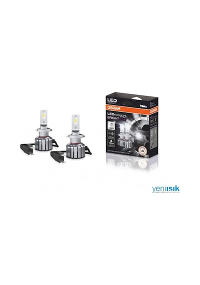 Osram H7 Led Xenon Kit %300 Fazla Işık/4 Yıl Garantili 12v
