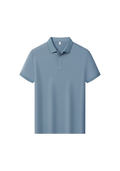 New Performance.arw98295.serintutan-antibakteriyel-yüksek Kalite.çıtçıtlı Polo T.shirt Mavi