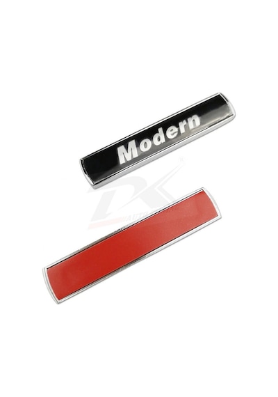 Bmw Modern Yan Çamurluk 3M 3D Krom Logo Amblem Seti Ürün (546918321)
