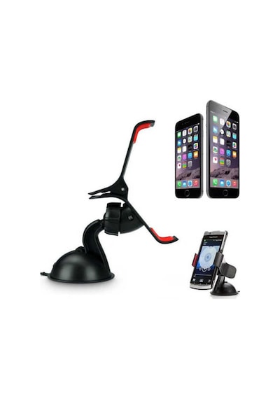 Araç Içi Telefon Tutucu Kıskaçlı Vakumlu Süper 01