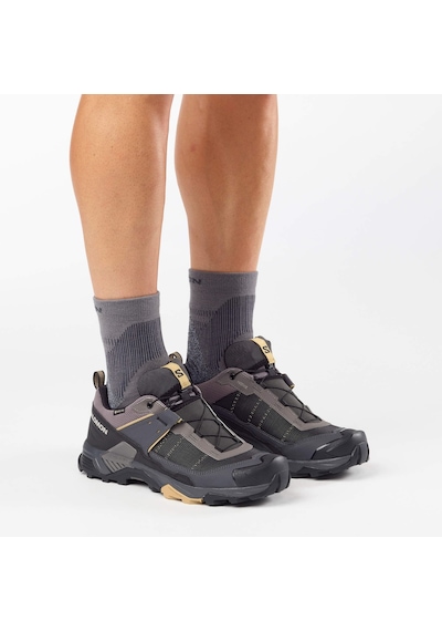 Salomon X Ultra 5 Gtx Erk Dark Gull Gray/asphalt/willow Outdoor Ayakkabı L49102800 Antrasit