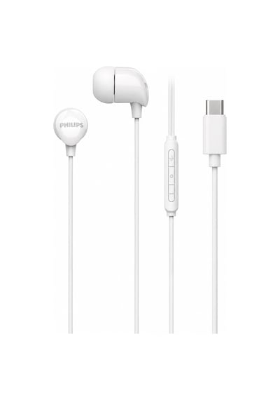 Philips Uyumlu Tae2146wt/00 Beyaz Type-c Kablolu Kulak İçi Kulaklık -