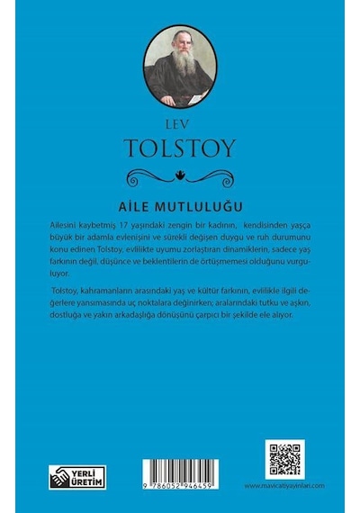 Aile Mutluluğu - Tolstoy - Maviçatı (dünya Klasikleri)