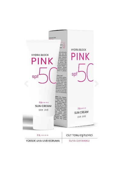 Procsin Hydra Block Pink Cilt Tonu Eşitleyici Güneş Kremi SPF50+ 50 ML
