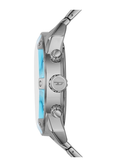 Diesel Dz4655 Quartz Çelik Gri Mavi Kadran 49 Mm Erkek Kol Saati