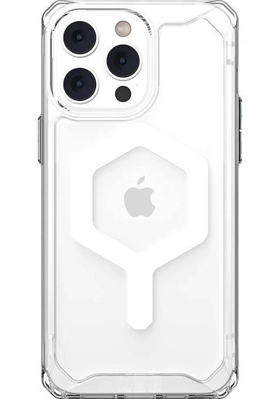 Newface Apple iPhone Uyumlu 14 Pro Kılıf Uag Plyo Magneticsafe Silikon Semeglbl - 96 - Şeffaf