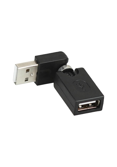5264 Usb To Dişi Erkek 360 Derece Dönebilen Çevirici Dönüştürücü Adaptör