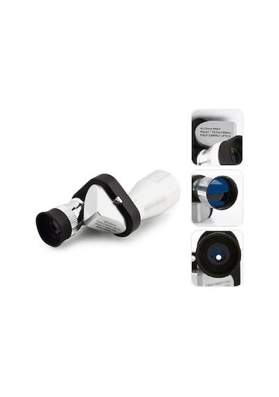 8x20 Tekli Dürbün Monoküler Mini Dürbün Kırmızı Camlı Uç Içi Dürbünü Çok Renkli