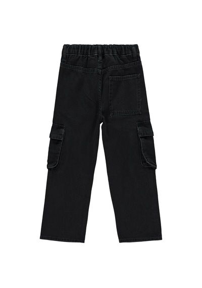 Civil Boys Kargo Cepli 6-9 Yaş Pantolon - Gri Füme