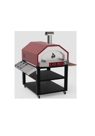 Himaksan Kubbeli Pizza Fırını Doğalgazlı 4x6