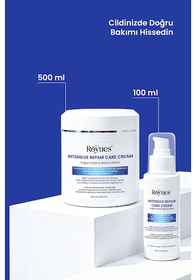 Royues Yoğun Nemlendirici Cilt Bakım Kremi 100 ML