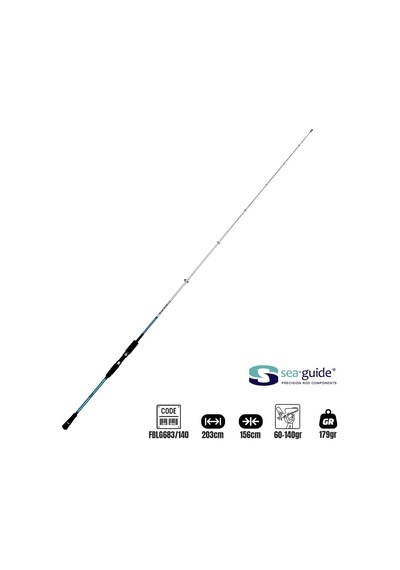 Fujin Bluegame Jigging 203cm 60-140gr Jig Kamışı