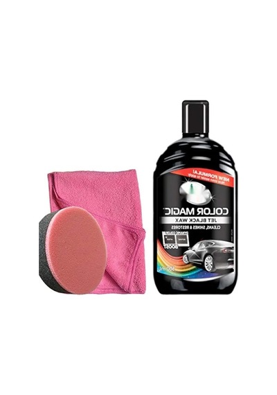 500 Ml Jet Black Renkli Cila Ve Aksesuar Seti -