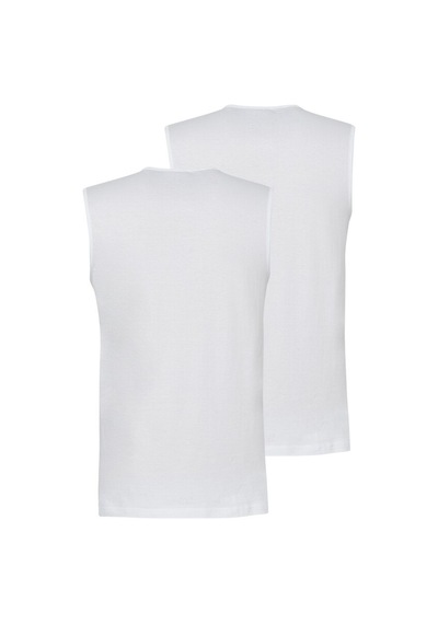 Blackspade Erkek Atlet 2li Paket Loose Fit 9227 - Beyaz