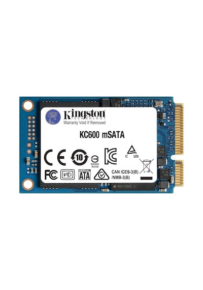 KINGSTON 256GB KC600 SKC600MS/256G 550-500MB  s mSATA DİSK