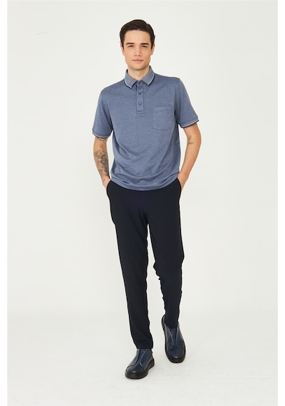 Navy Polo Yaka T-shirt Navy