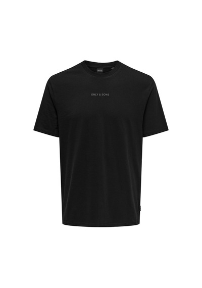 Only & Sons Erkek T Shirt 22028147 Siyah Siyah