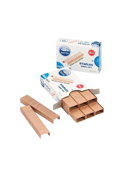 Delta Zımba Teli 24/6 Sarı 3 Lü Set 1551