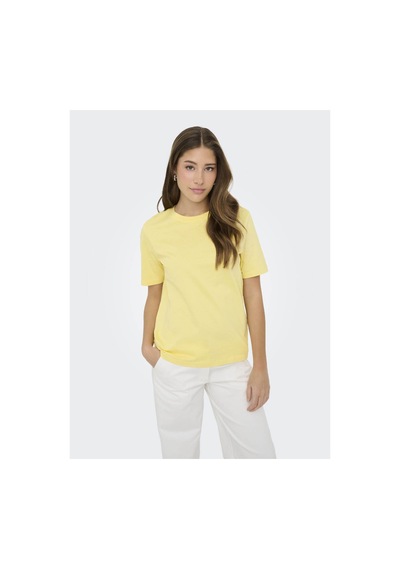 Only Onlfreja Lıfe Sarı Kadın T-shirt 15367970