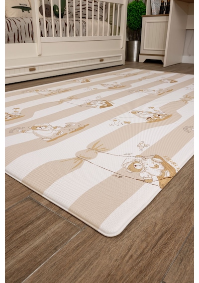 Oggia Sleepy Bear Premium Oyun Matı 140x230 CM 15 MM Darbe Emici, Isı Yalıtımlı, Çift Yönlü Halısı