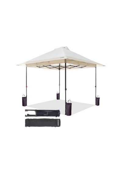 Fundango Sunhaven 300 Premium 3x3 M Otomatik Gazebo & Gölgelik Khaki Krem
