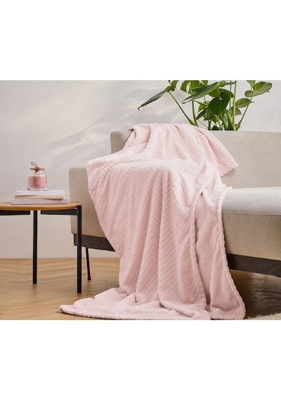 Yumuşak Battaniye, 150x200 Pembe