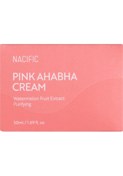 NACIFIC Pink AHA BHA Cream 50 ml , Peeling Etkili Aydınlatıcı Nemlendirici , Gözenek ve Doku Dengeleyici
