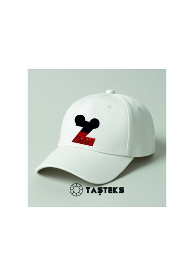 Taşlı Ütülenebilen Veya Sticker Olarak Kullanılabilen ' Mickey Z ' Harfi