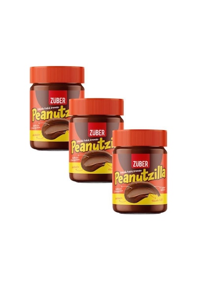 Züber Peanutzilla Kakaolu Fıstık Kreması 3 x 315 G