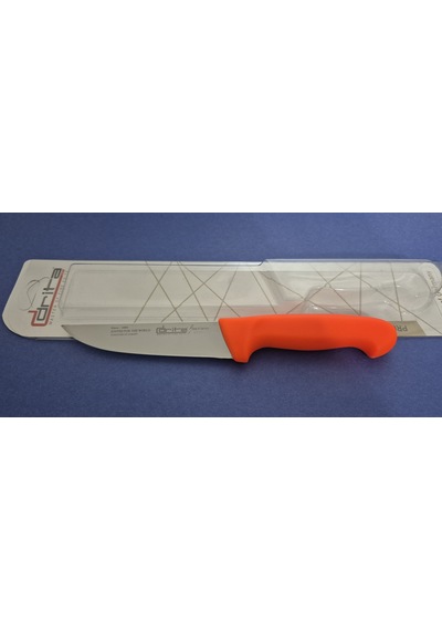 Fibrox Kaymaz Saplı Kasap Bıçağı 12 Cm No.0 Hulusi - Drita Bıçak 30mm X 120mm X 2.5mm 10151.12 Turuncu Renk
