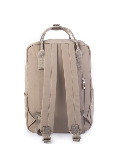 Nas Bag Unisex Sırt Ve El Çantası Büyük Boy Su Geçirmez Sırt Çantası 29x40 Cm Vizon