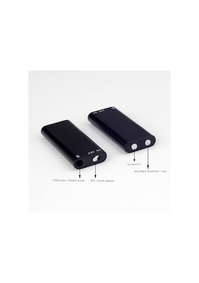 Reidan Mp Player & Ses Kayıt Cihazı 16Gb Mp3 Fonksiyonlu Mini Kay