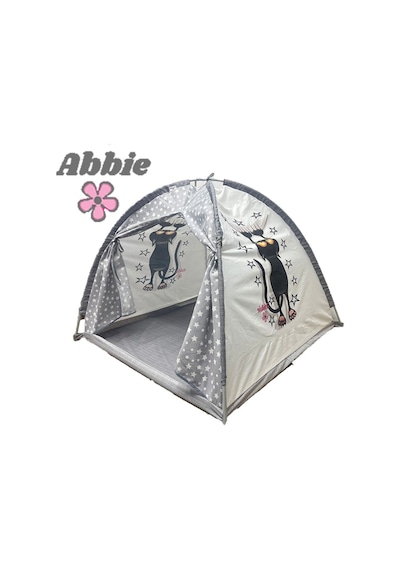Abbie Çocuk Oyun Çadırı Svm Siyah Kedi Eko Gri
