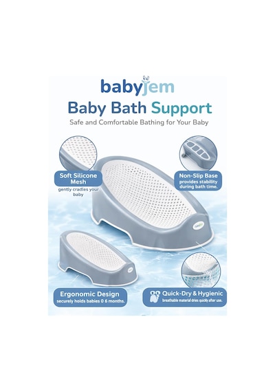 Soft Banyo Desteği Gri