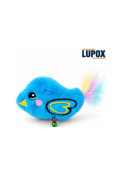 Lupox Küçük Kuş Peluş Oyuncak Mavi