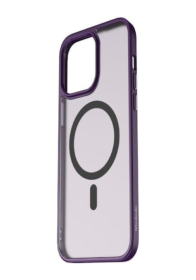 Mcdodo Apple Uyumlu iPhone 12 Pro Max Magsafe Kılıf Mor Pc-5031