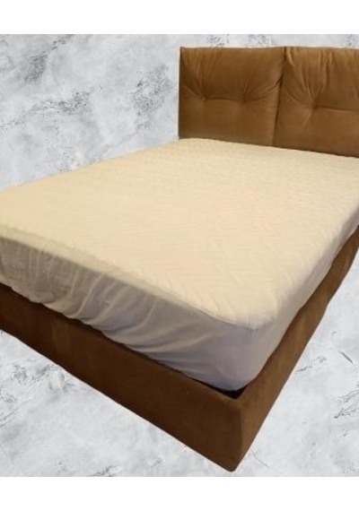 Alez Fitted Model Full Kenar Yatak Koruyucu Lastikli 90x190 Pamuk Beyaz Renk El Yapım