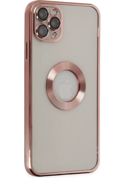 Newface Apple İphone 11 Pro Kılıf Slot Silikon - Rose Gold