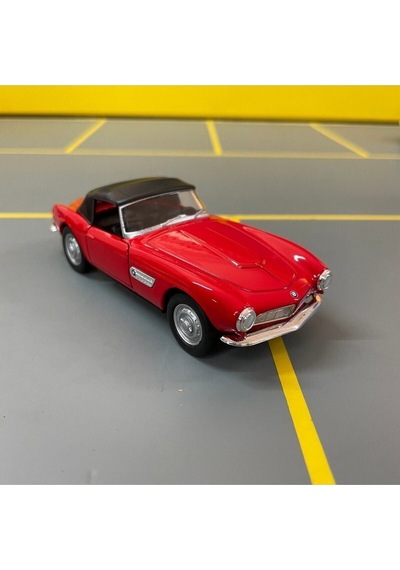 Bmw 507 1956 1/36 Ölçek Diecast Metal Model Araba Çek Bırak Araba Oyuncak Araba