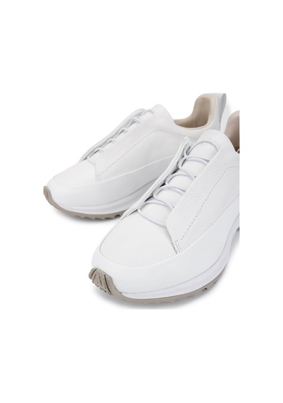 Tamer Tanca Erkek Hakiki Deri Beyaz Sneakers & Spor Ayakkabı 1092 2222-2 Erk Ayk Y25 Beyaz Dr/beyaz Fltr Beyaz