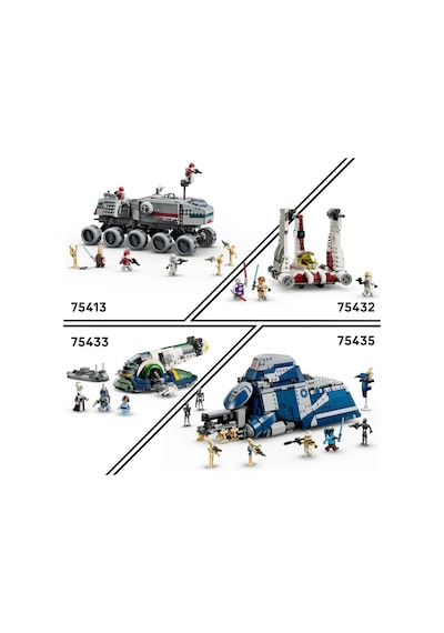 LEGO® Star Wars: Sith’in İntikamı 327. Star Corps Klon Trooper Savaş Paketi 75431 - 7 Yaş ve Üzeri Çocuklar için Oyuncak Yapım Seti (258P)
