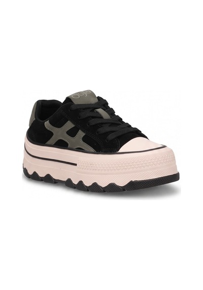Guja 26blg366 Kadın Hakiki Deri Klasik Sneaker Siyah