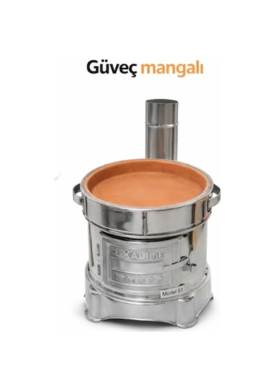 Güveç Mangal Izgara Mantis Çok Amaçlı Mangal Çok Renkli