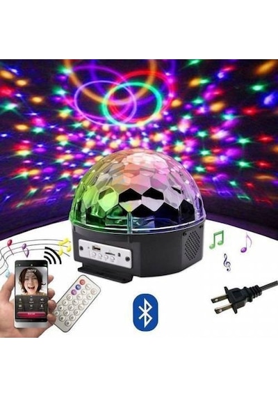 Club Party Kutlama Renkli Led Disco Topu Dj Sahne Lazer Işık