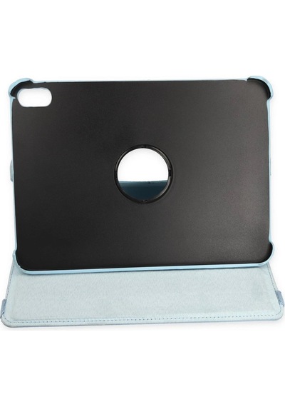 Mey İthalat iPad Uyumlu  2022 10.9 10.nesil Kılıf 360 Tablet Deri Kılıf - Turkuaz Arka Kapak
