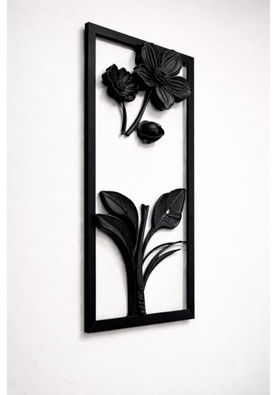 Çiçek Duvar Dekoru Modern Siyah Çerçeveli Wall Art 33x63 Cm 001 Reading And Meditating Little Angel Çiçek Duvar Dekoru Modern Siyah Çerçeveli Wall Art 33x63 Cm 001 Reading And Meditating Little Angel