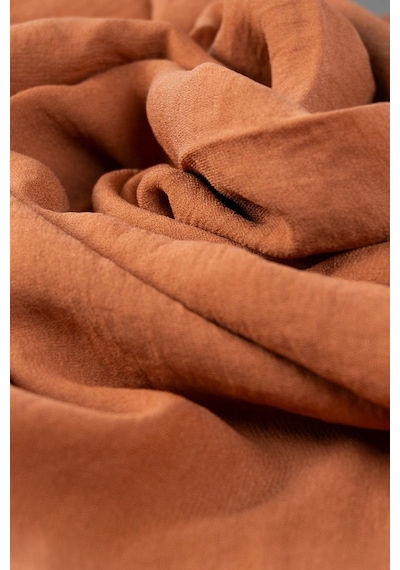 İpekçe Şal Caz 70 190 Karamel Caramel