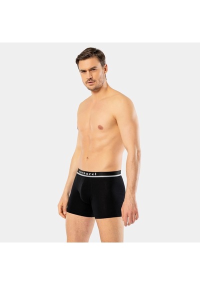 Cacharel Erkek Likralı Boxer 1315/siyah Siyah