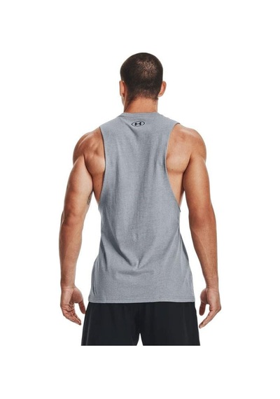 Under Armour Left Chest Cut Off Erkek Atlet 1329286-035 Gri