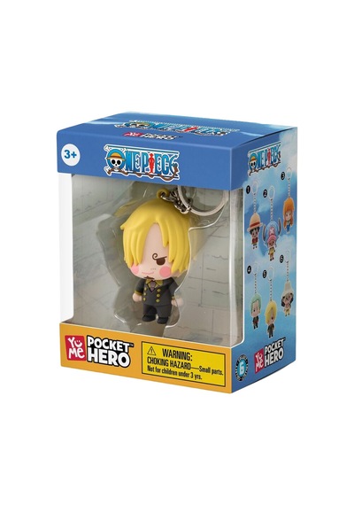 Yume Toys One Piece Pocket Hero Chibi Serisi Anahtarlık Sanji 11920